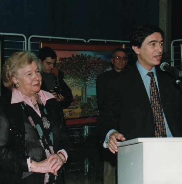 Présentation du tableau "l'arbre de vie de Jacques Chriac"