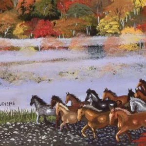 Chevaux sur la route d'Andorre – Image 2