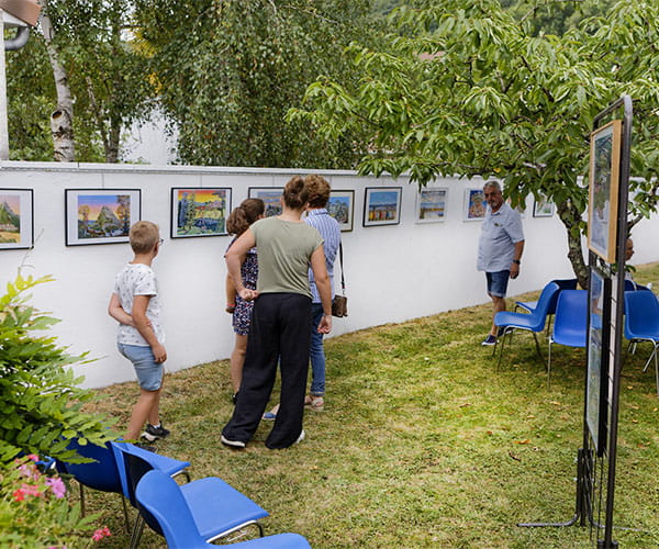 Exposition des œuvres de Mady de la Giraudière été 2025