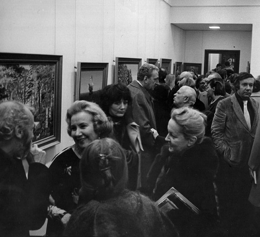 1978-11-29 : exposition Mady de la Giraudiere chez Henri Benezit