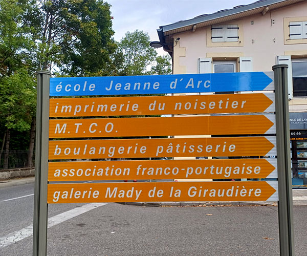 Panneau Galerie Mady de la Giraudière